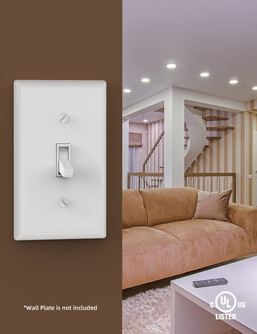 UL-listed AIDA toggle switch signaling trusted electrical certification