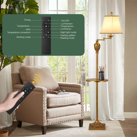 AIDENOEY easy to assemble floor lamp for quick setup.