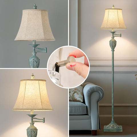 AIDENOEY 350-degree adjustable arm lets you direct light precisely.