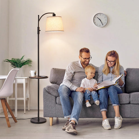 AIDENOEY 9W LED bulb included delivers instant warm illumination.