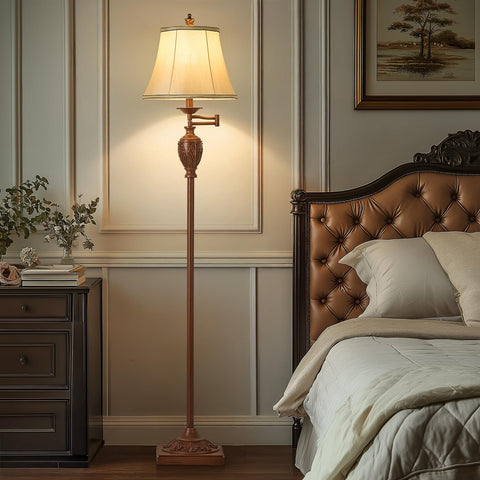 AIDENOEY lamp placed in a living room or office for versatile lighting uses.