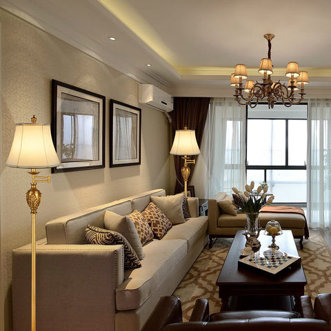AIDENOEY 1-year warranty gives peace of mind with your farmhouse-style floor lamp.