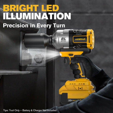 AIDERAR wrench loosens a rusted bolt with confident torque.