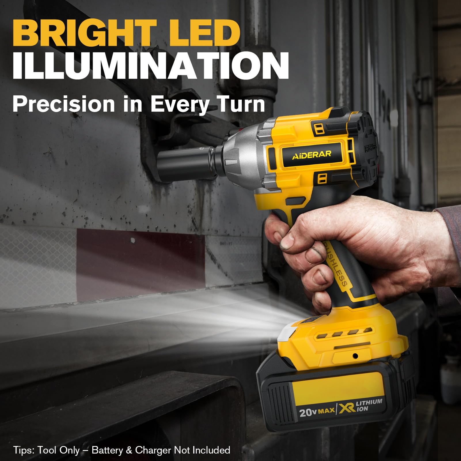 AIDERAR tool demonstrating smart rotation modes for safe operation