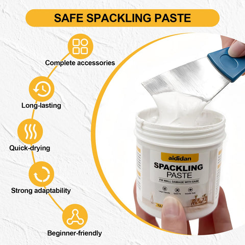 Aididan wall putty 24.4oz cans ready for seamless patching.