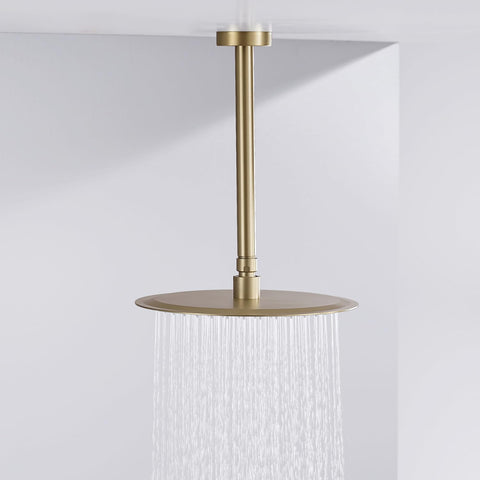 AIDISHANGPIN installed ceiling shower arm in a modern bathroom.
