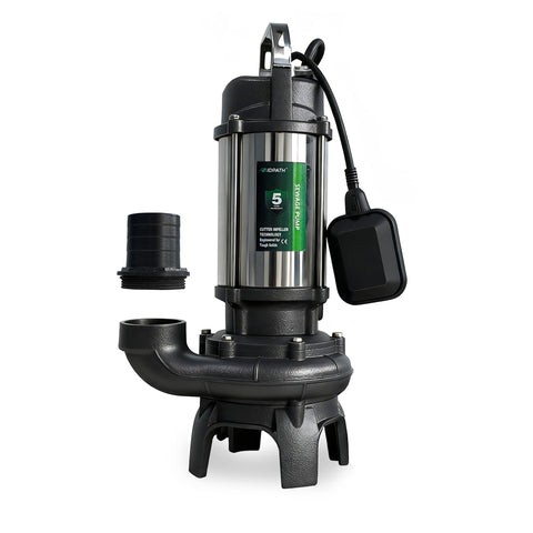 AIDPATH 8807 GPH pump motor supports high capacity wastewater removal