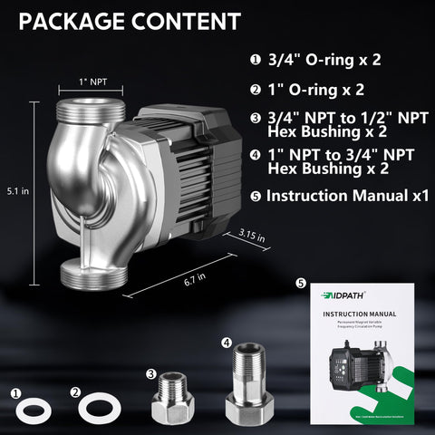 AIDPATH energy-saving modes reduce power use during low-demand periods.