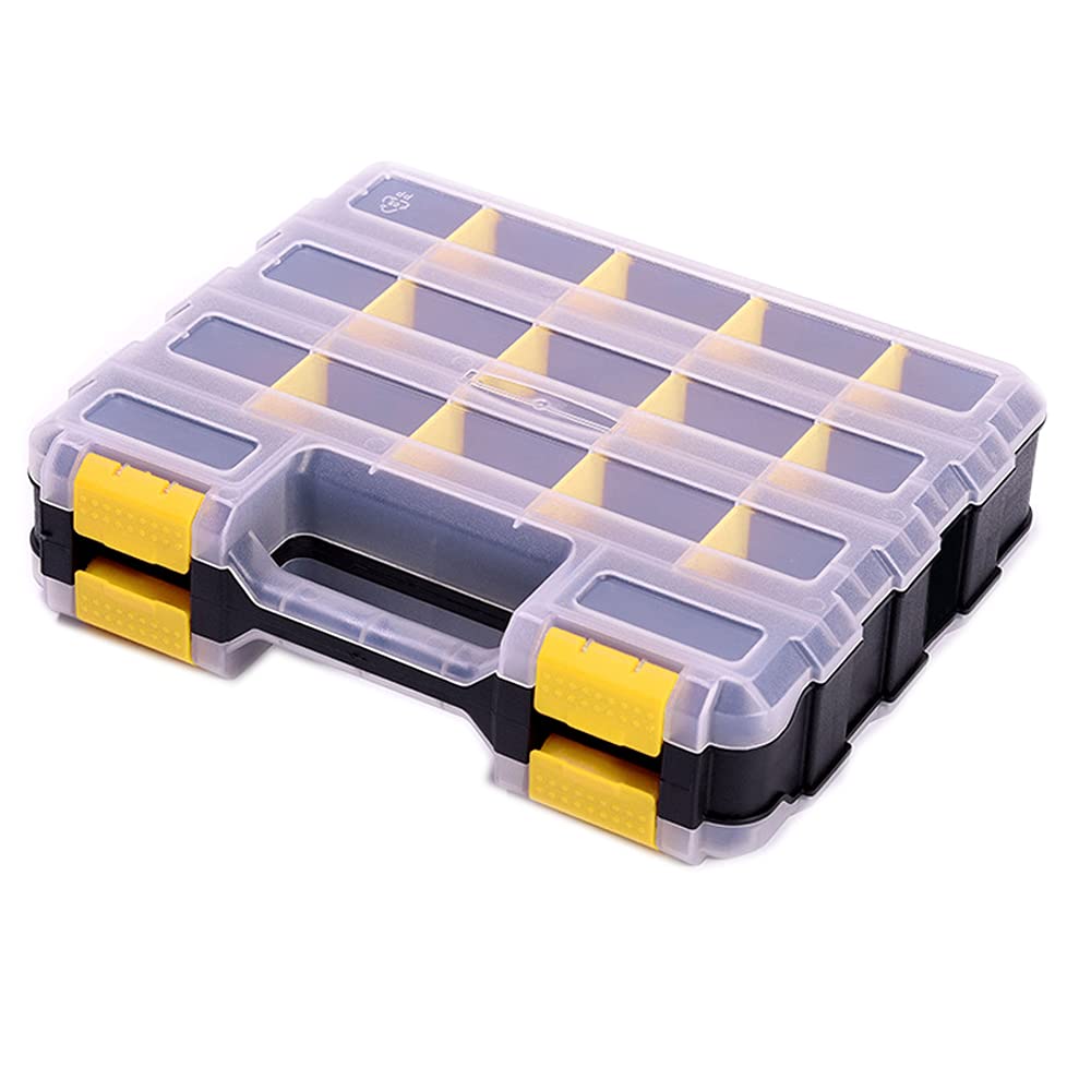 AIDY-PRO hardware organizer with 34 compartments for tidy small parts