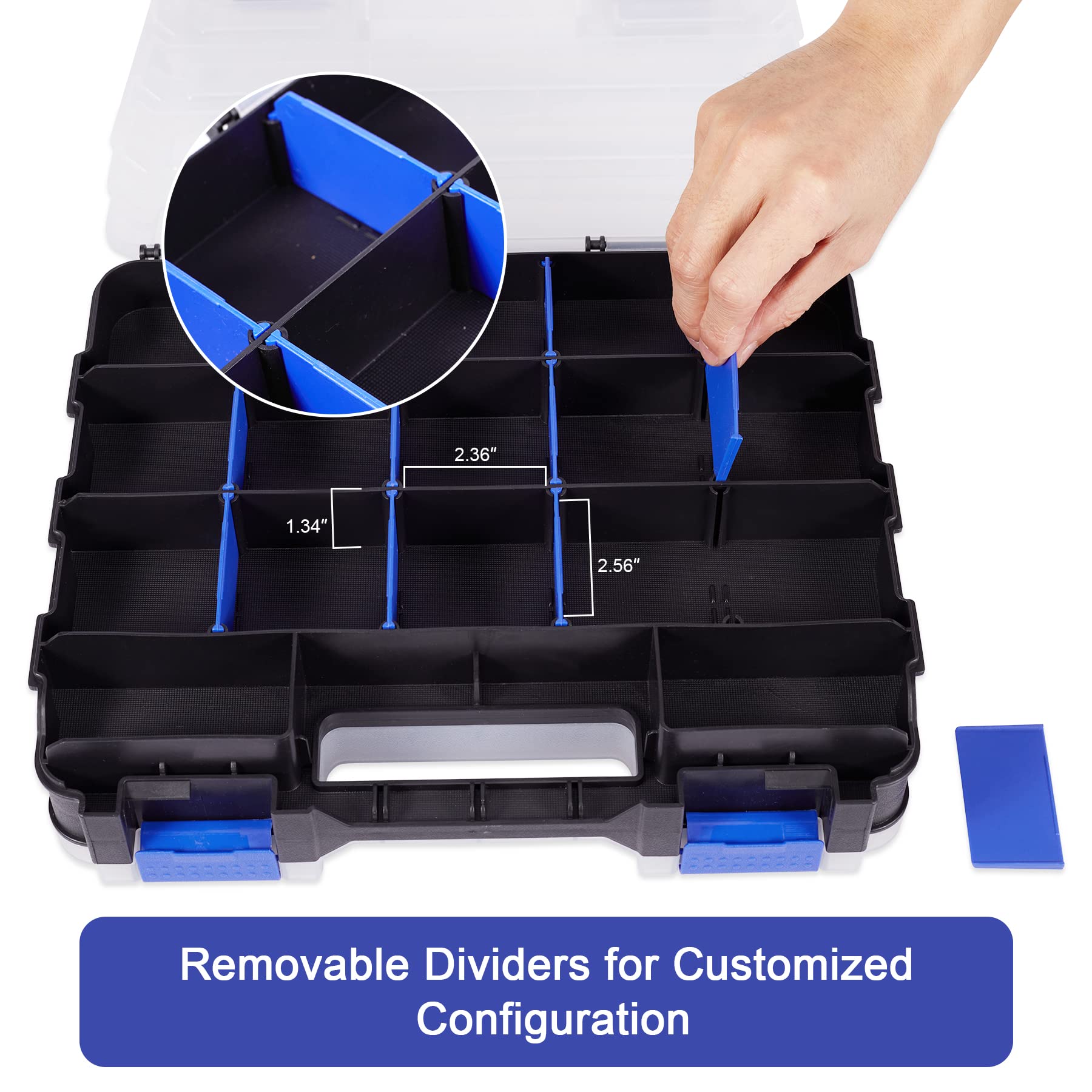 Aidy-Pro portable tool organizer with a sturdy carrying handle.