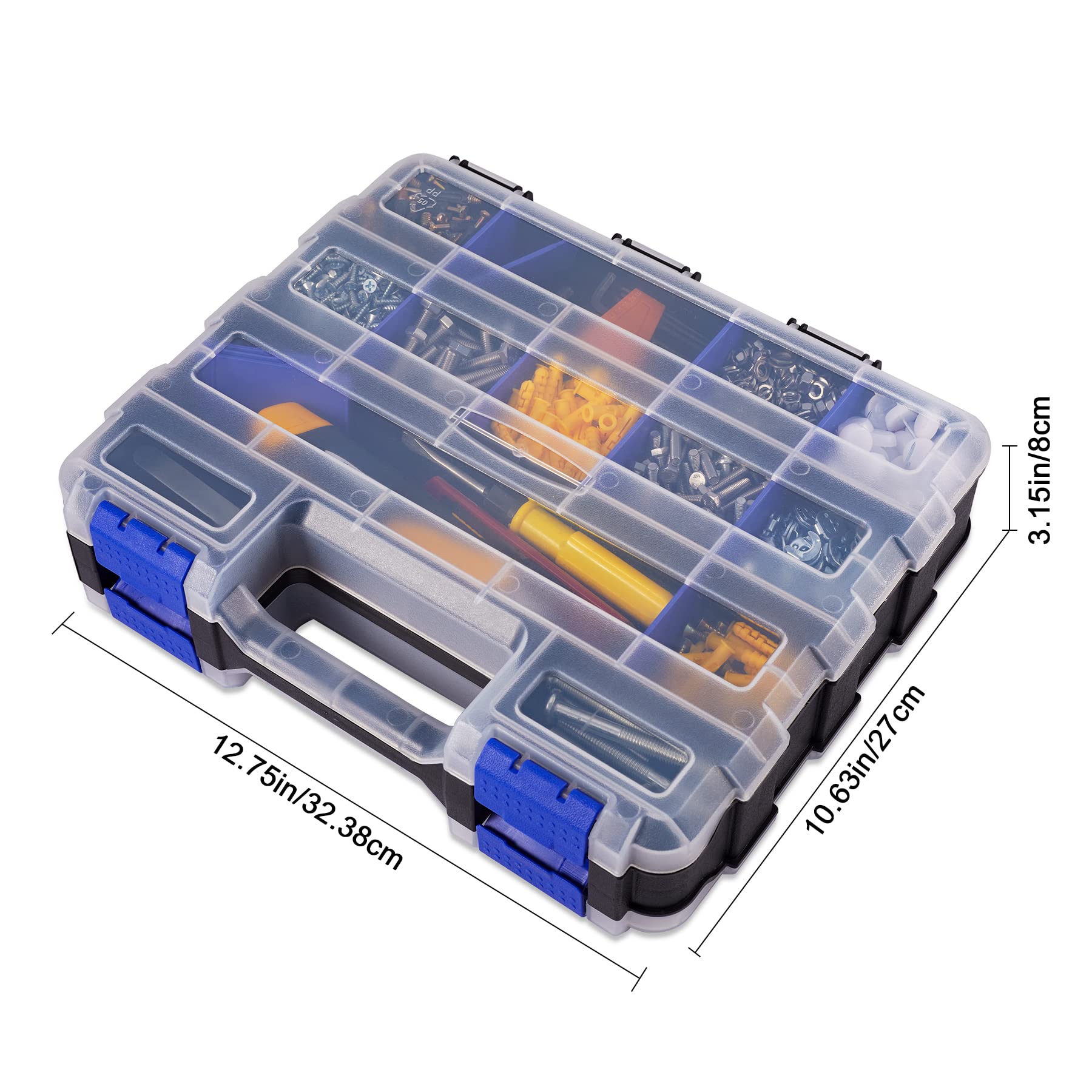 Aidy-Pro secure latches and compact design keep items safely stored.