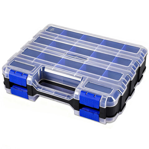Aidy-Pro small parts case with double-side design for organized storage.