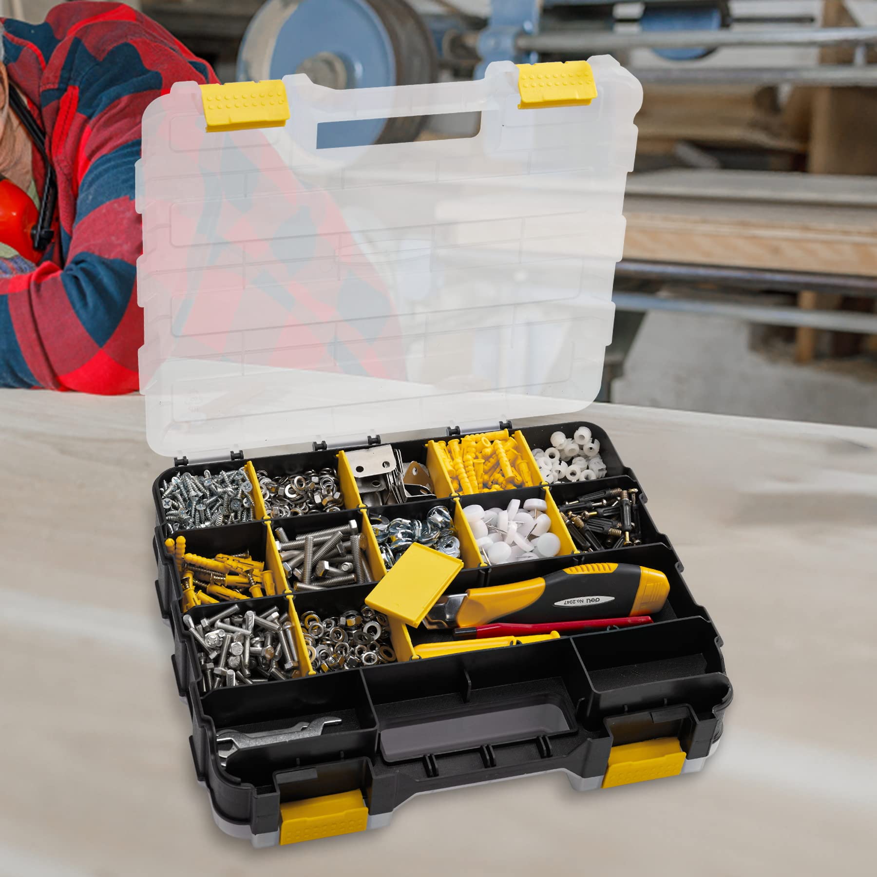 AIDY-PRO top handle simplifies carrying and on-the-go organization