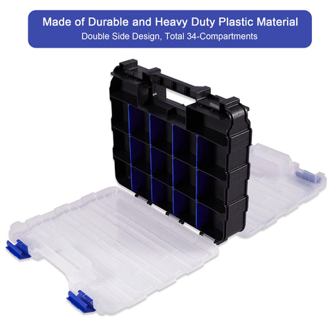 Aidy-Pro transparent lid toolbox for quick contents identification.