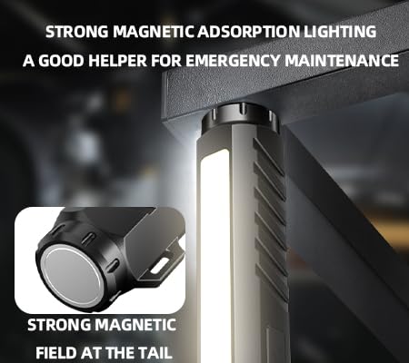 AIERSEN Rechargeable Flashlight packaging contents including battery and USB C cable