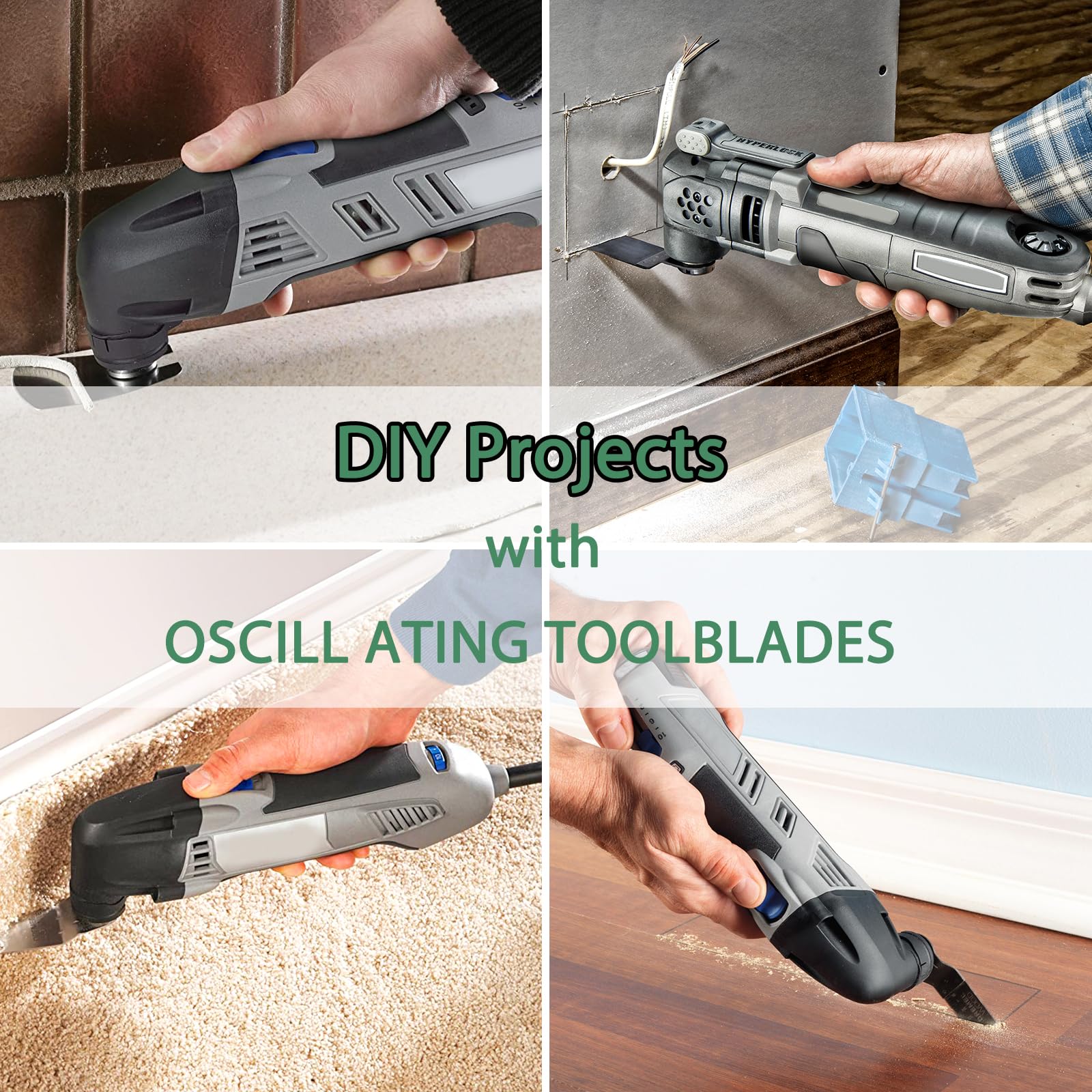 AIFICUT easy-install blades with universal fit for quick tool changes