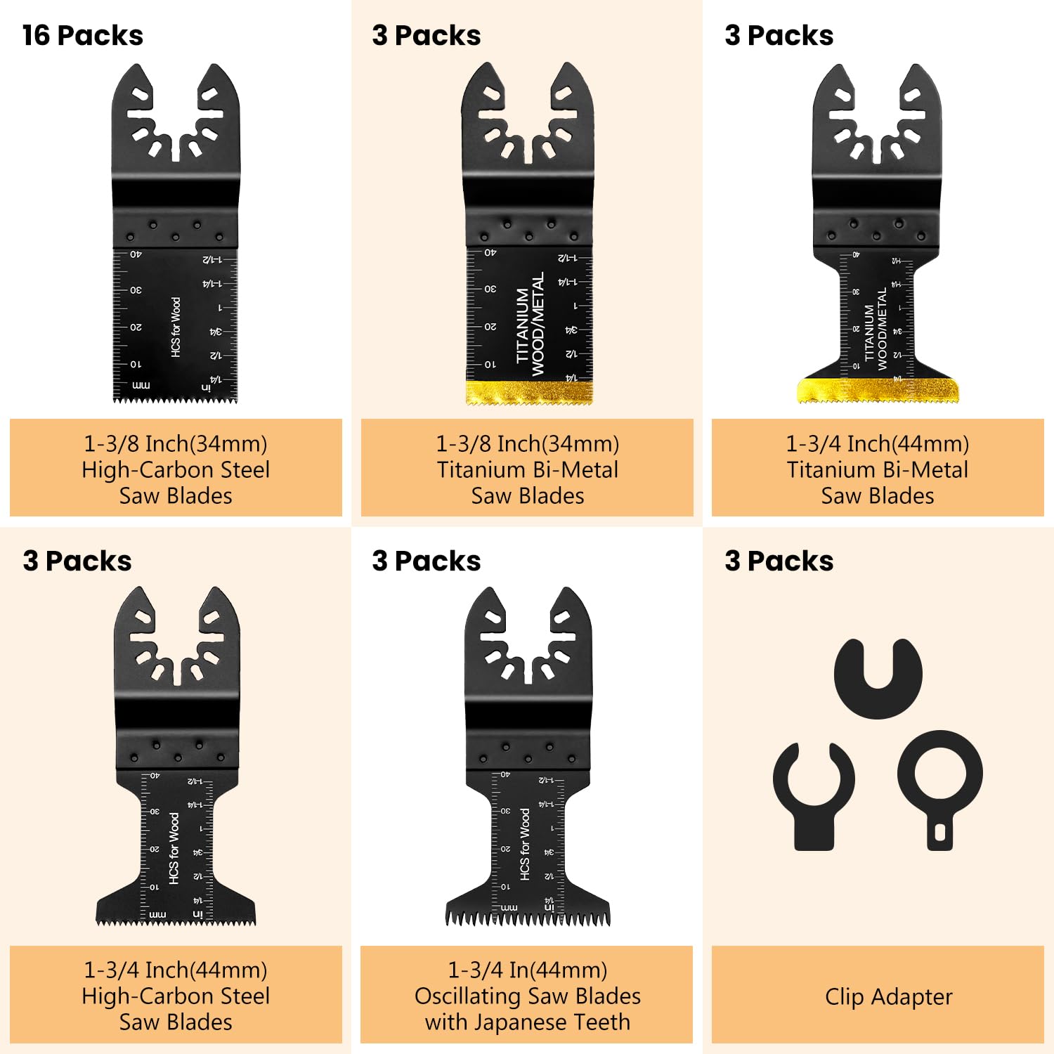 AIFICUT titanium-coated blades closeup highlighting durability for tough cuts.