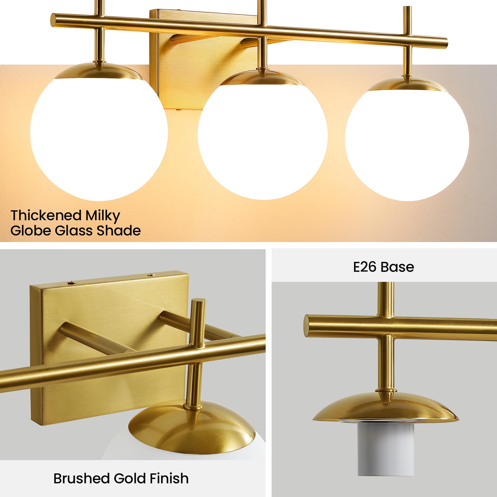 AIJIASI packaged lighting kit includes hardware for quick upgrade