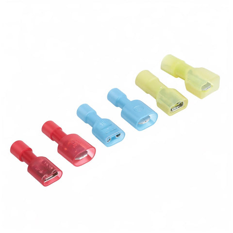 aikoolwer insulated nylon terminals ready for durable crimps.