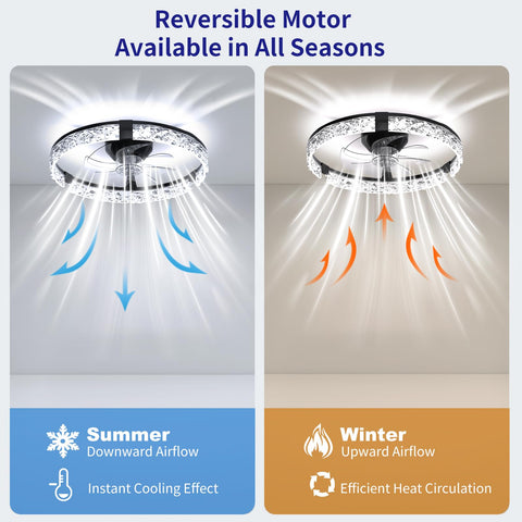 AIKVSXER dimmable LED light with 3-color temps for mood control.