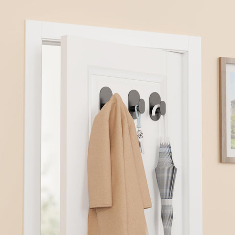 Aikzik adhesive hooks no drill installation on smooth surface