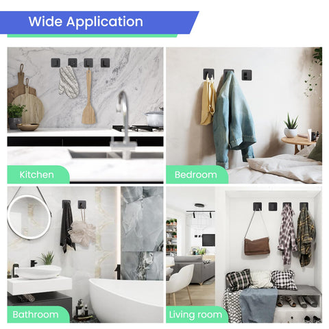 Aikzik durable hook for bathrooms and showers in humid settings.