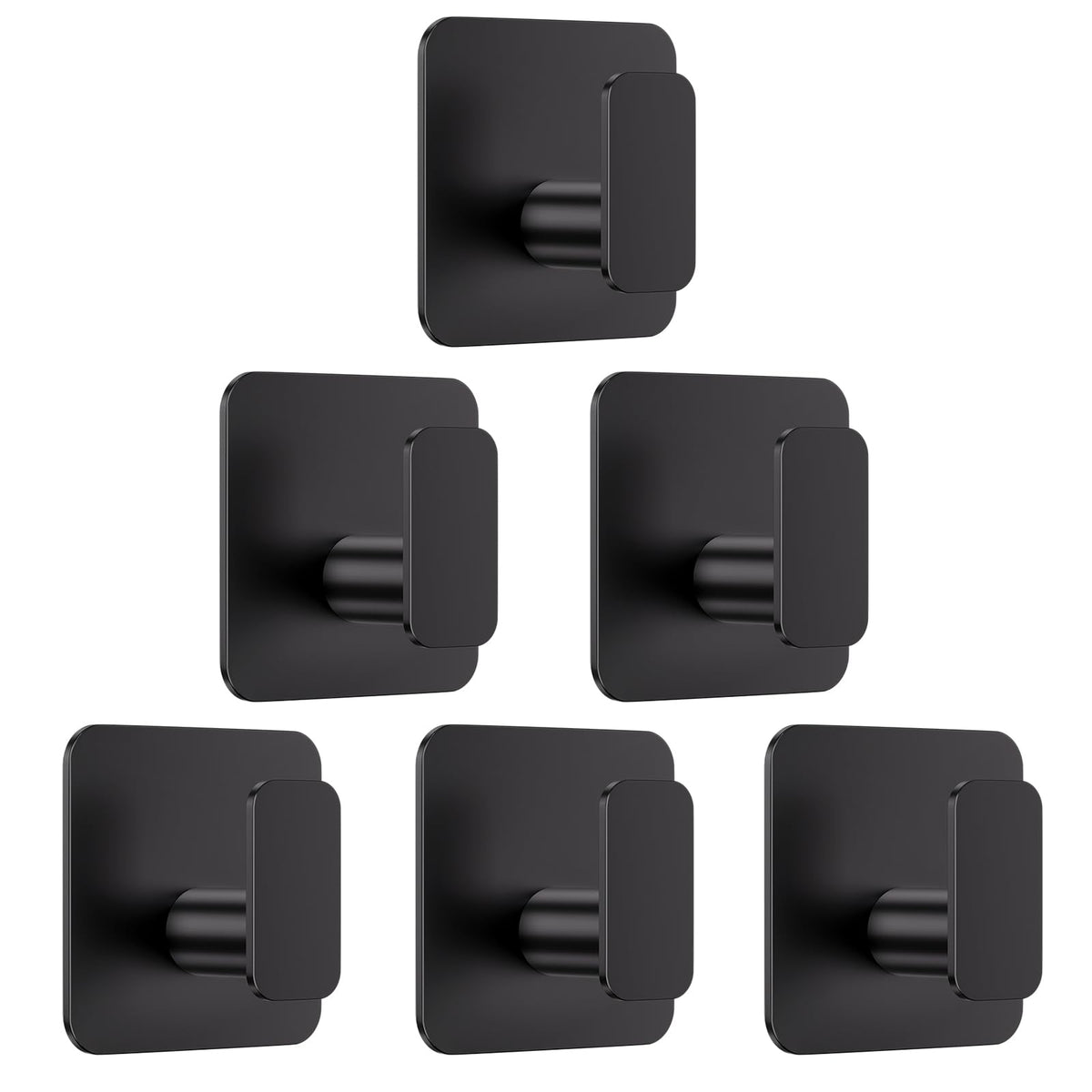 Aikzik heavy-duty adhesive hook for shower walls holds towels securely.