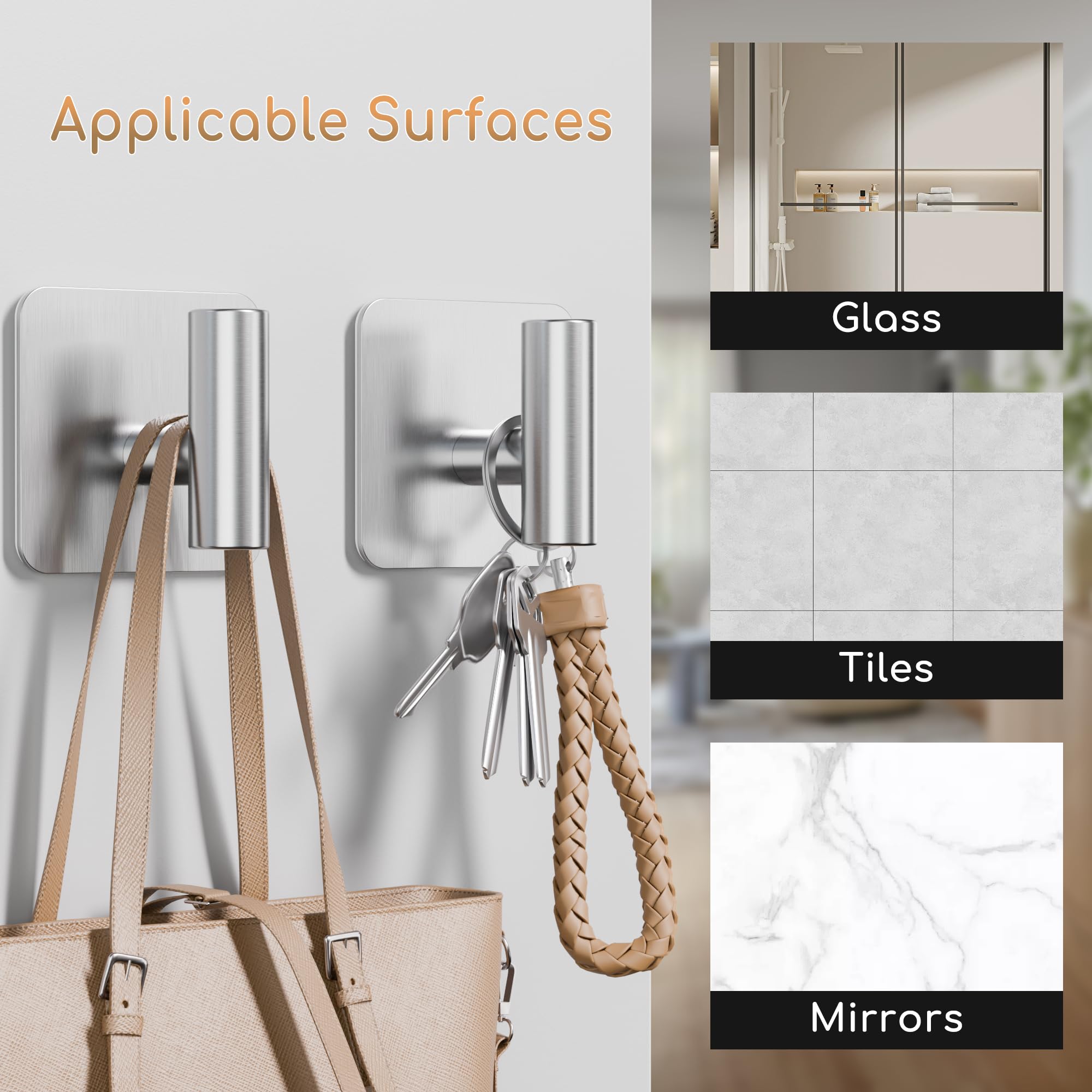 Aikzik towel hook suitable for kitchen or bathroom decor