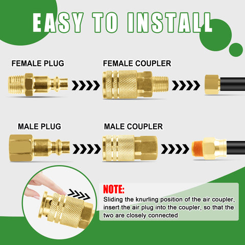 Ailbiuko four large locking balls secure plugs with a tight, stable fit