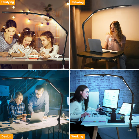 AILBTON LED lamp with color temperature control for warm to cool lighting