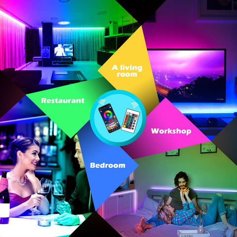 AILBTON built-in mic mode lights pulse with sound