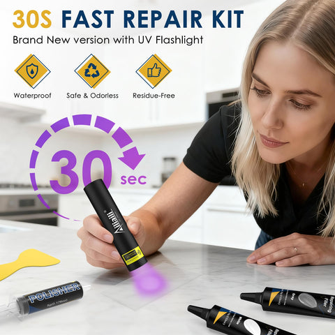 Ailiaili UV light curing unit speeding repairs.