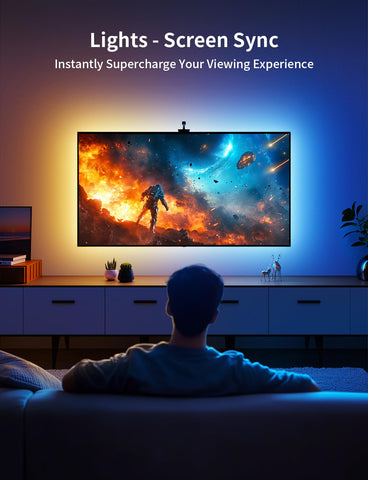 Ailofy app control interface enabling customization of colors and effects