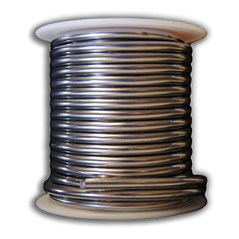 AIM Artist Pure 50/50 solder melts evenly for lead came and glass projects.