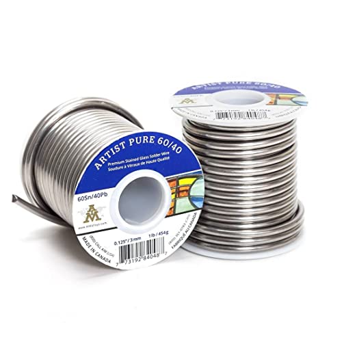 AIM 60/40 solder close-up shows consistent melt for precise beads.