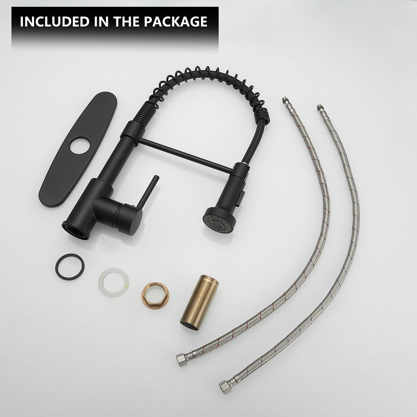 AIMADI anti-rust matte black finish resists stains and fingerprints