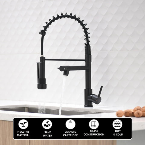 AIMADI matte black finish close-up highlighting smudge resistance and modern style.