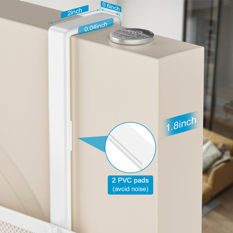 Aimeaihe easy-assembly back-of-door storage clips without screws.