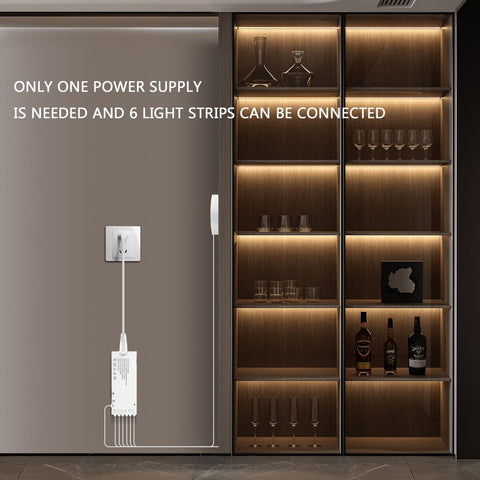 AIMENGTE 60W plug power supply simplifies setup