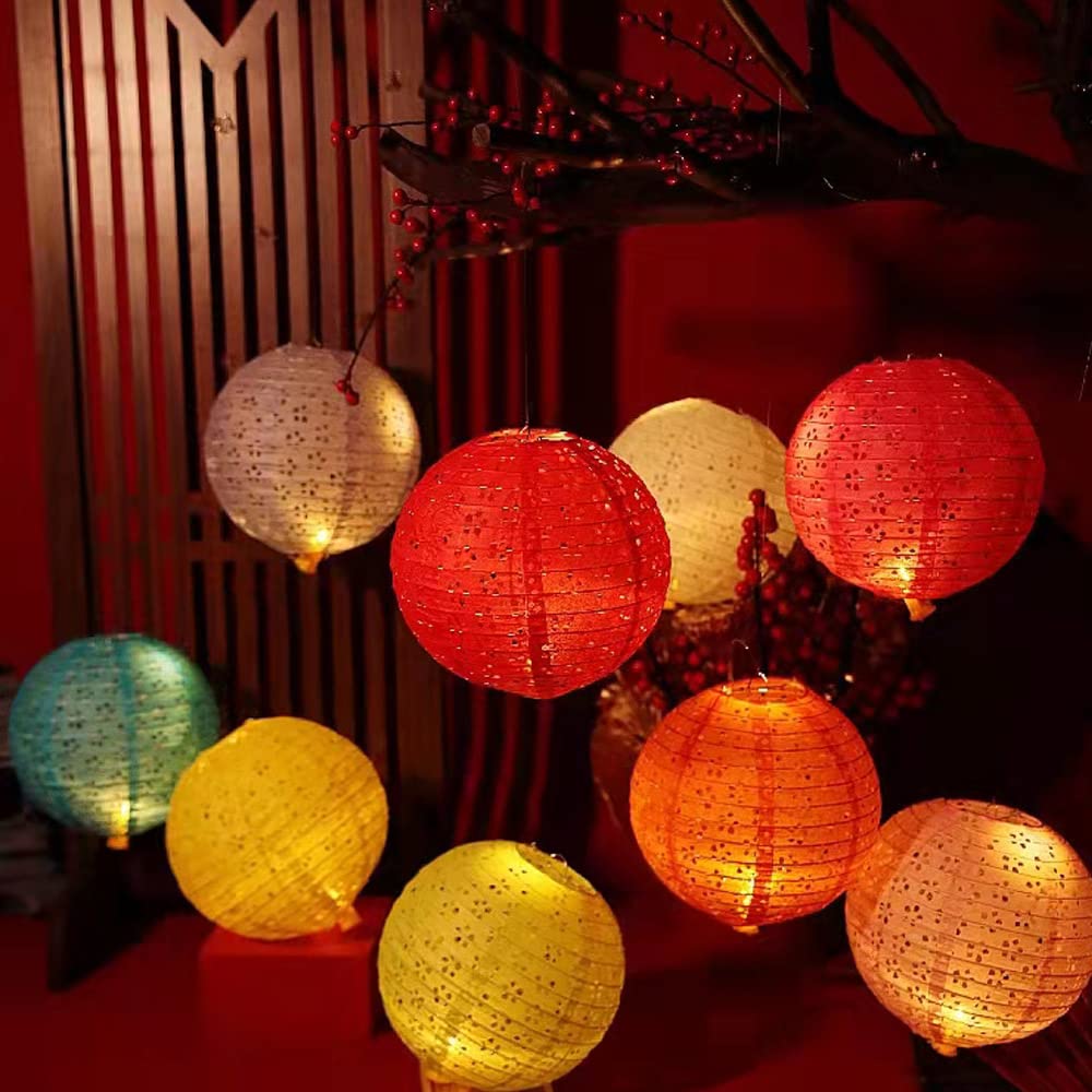 Aiminjey green 8-inch lantern complements spring gatherings