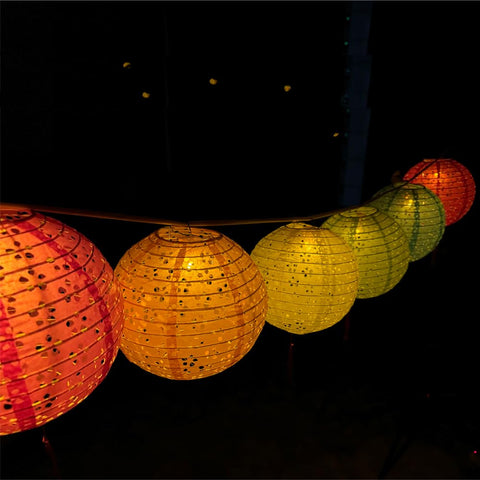 Aiminjey yellow 8-inch lantern brightens entryways and tables