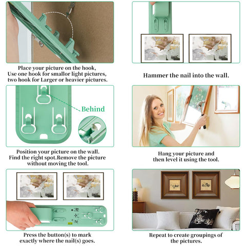 AIMINTSEN wall hanger accessories help organize tools for versatile mounting