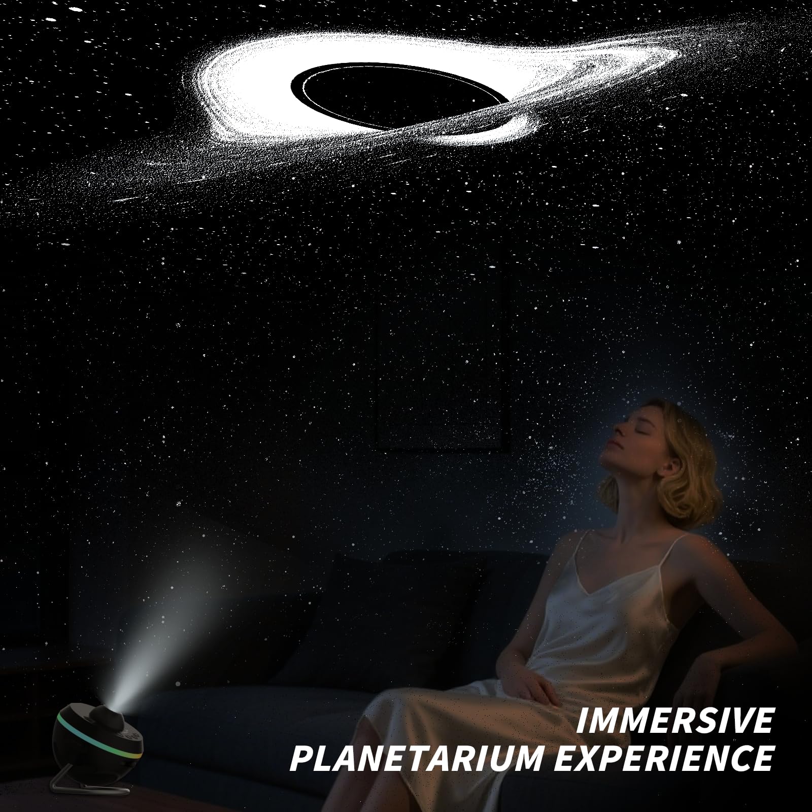 Ainael Galaxy Projector includes accessories for easy setup and expansion.