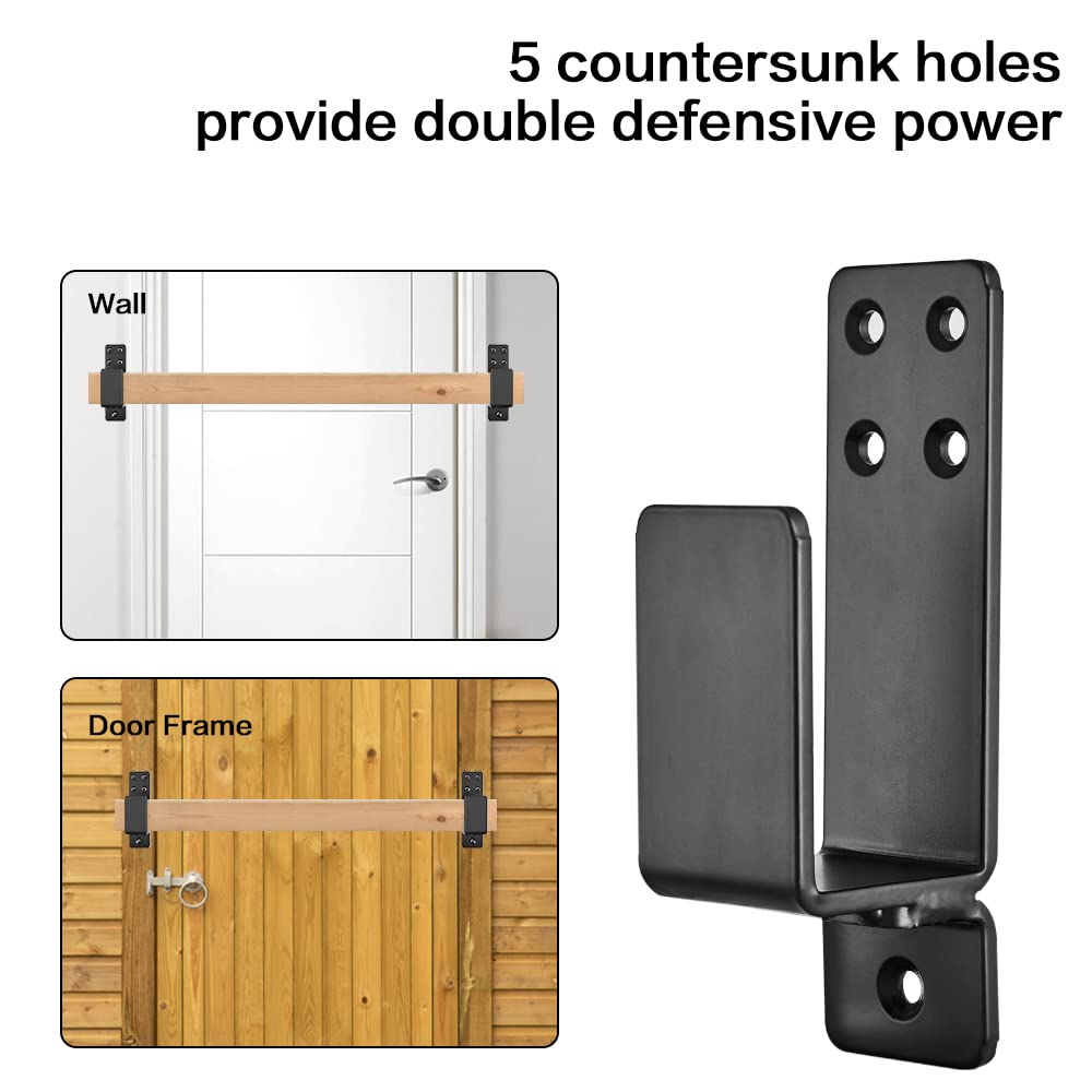 Solid 4mm high-strength steel bracket by AINAFIX for reliable security.