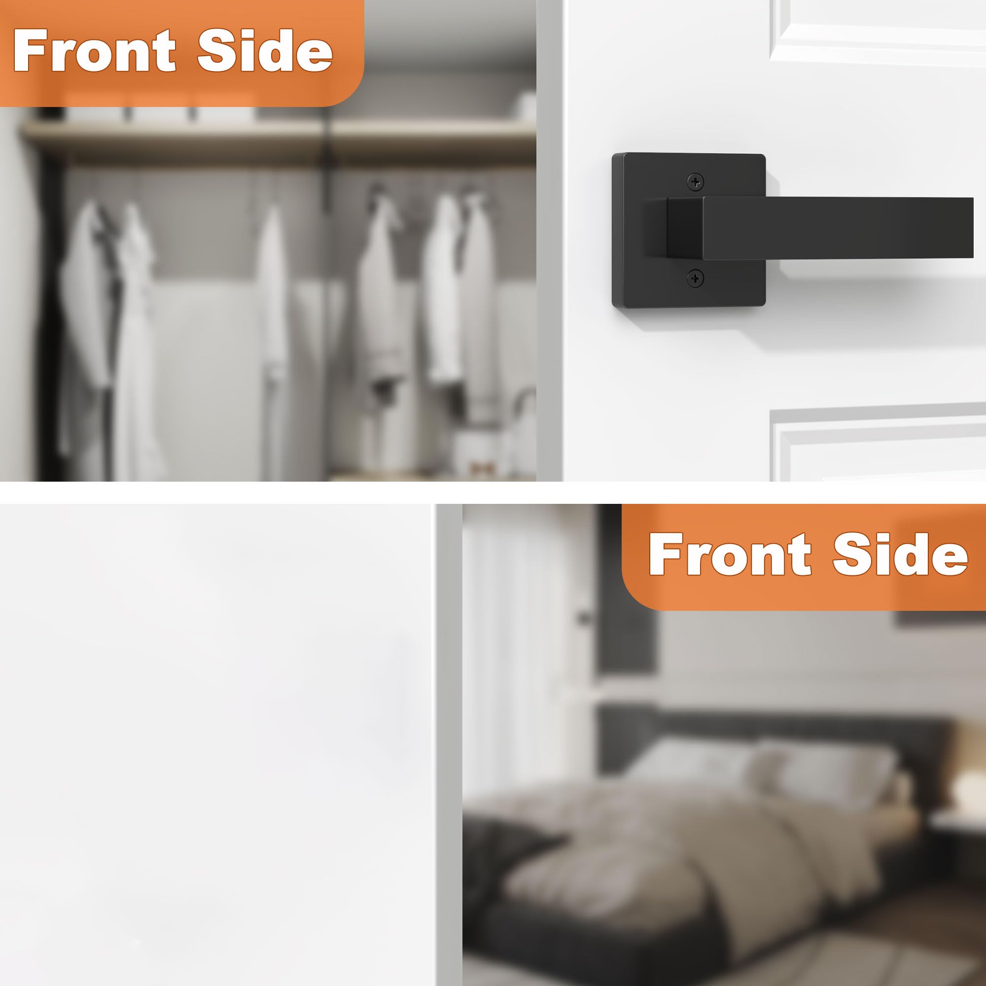 Ainozz dummy handle installed in minutes using a simple screwdriver.