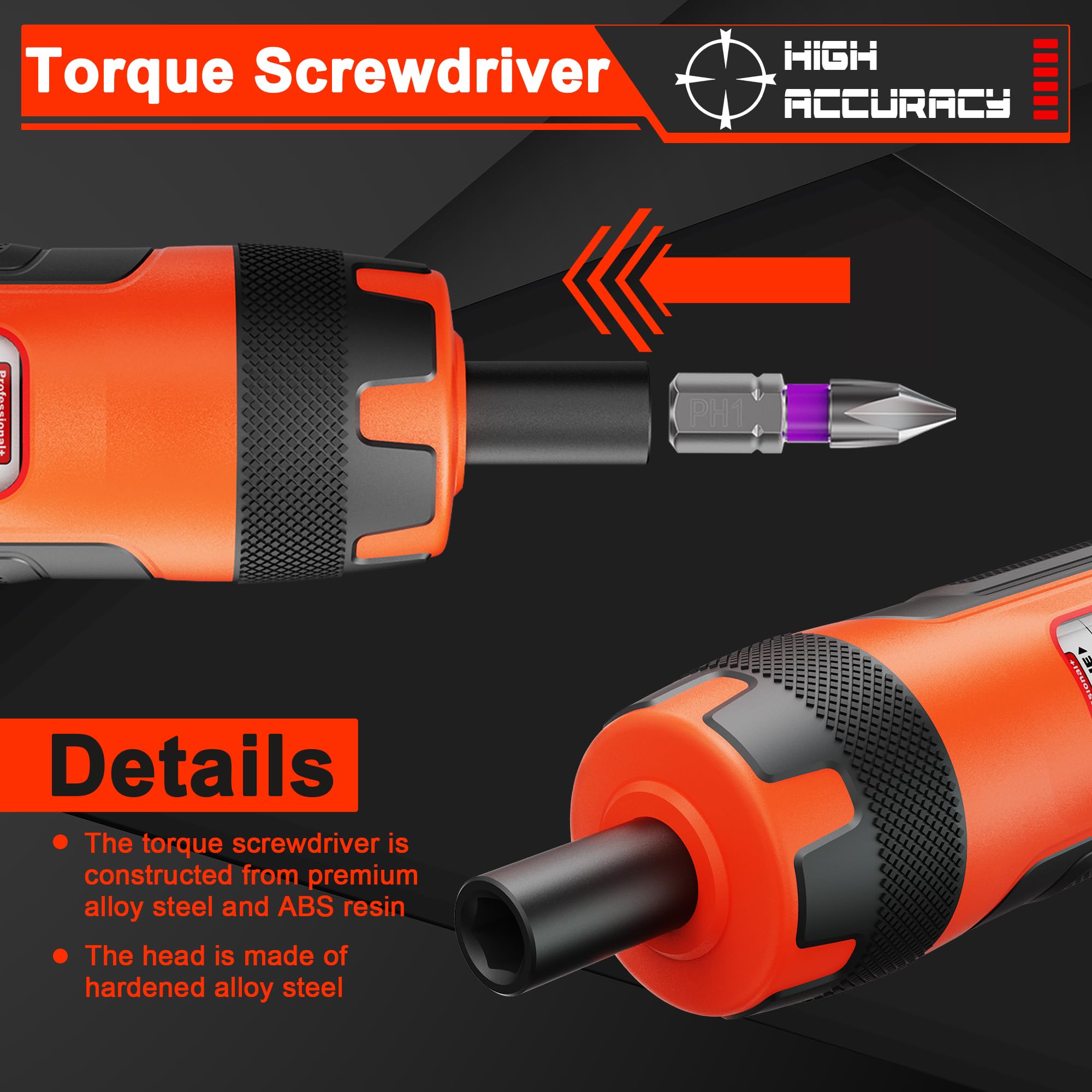 Aiourx torque screwdriver used in bicycle maintenance scenarios for consistent results.