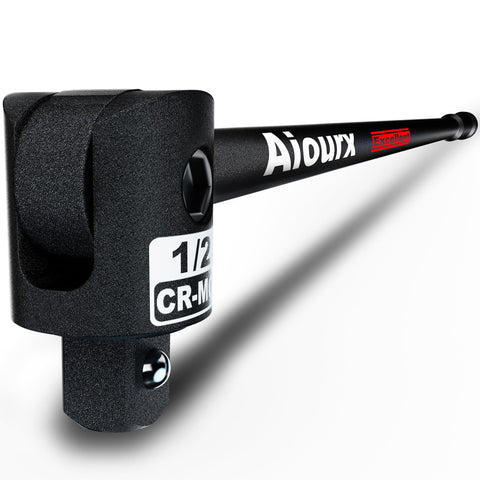 Aiourx 25-inch breaker bar with extended leverage for stubborn fasteners.