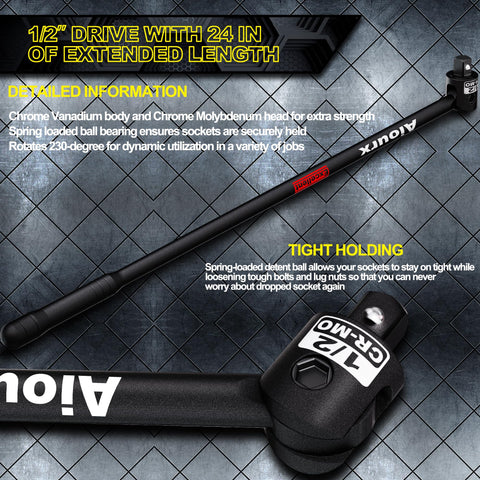 Aiourx ideal for industrial and construction tasks requiring extra leverage.