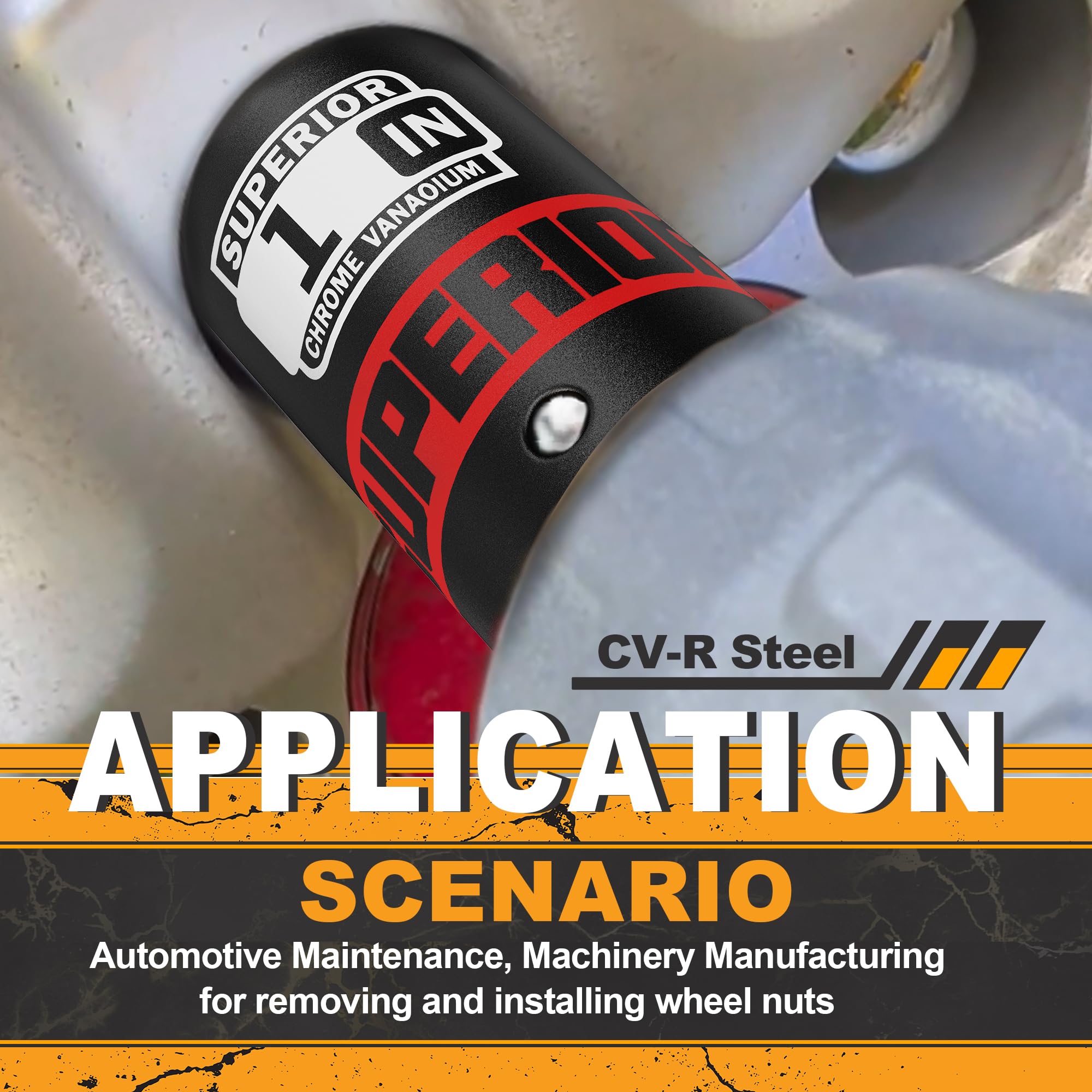 Aiourx set used during tire changes for quick service.