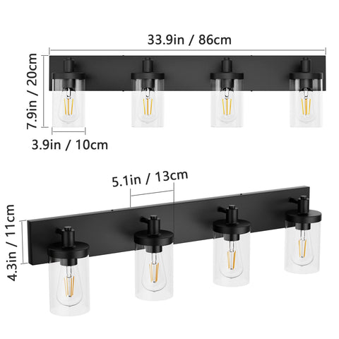 Aipsun dimmable E26 compatible fixture adapts to different bulbs and moods.